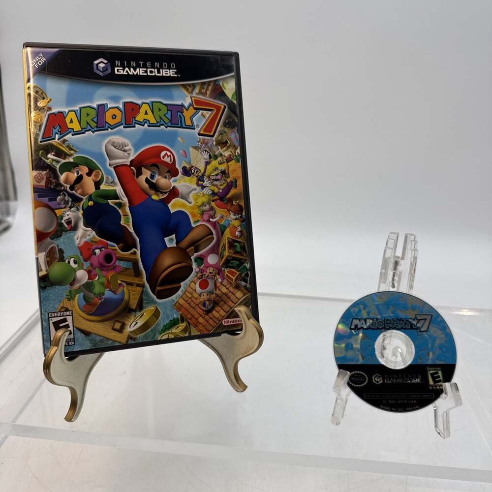 Mario Party 7 (GameCube, 2005) - No Manual. EUC